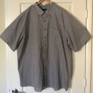 Plaid Men’s Harbor Bay Short Sleeve Shirt 3XLT